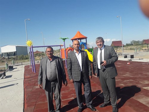 Karakoyunlu Belediyesi Mesire alanı yapım işi tamamlandı.